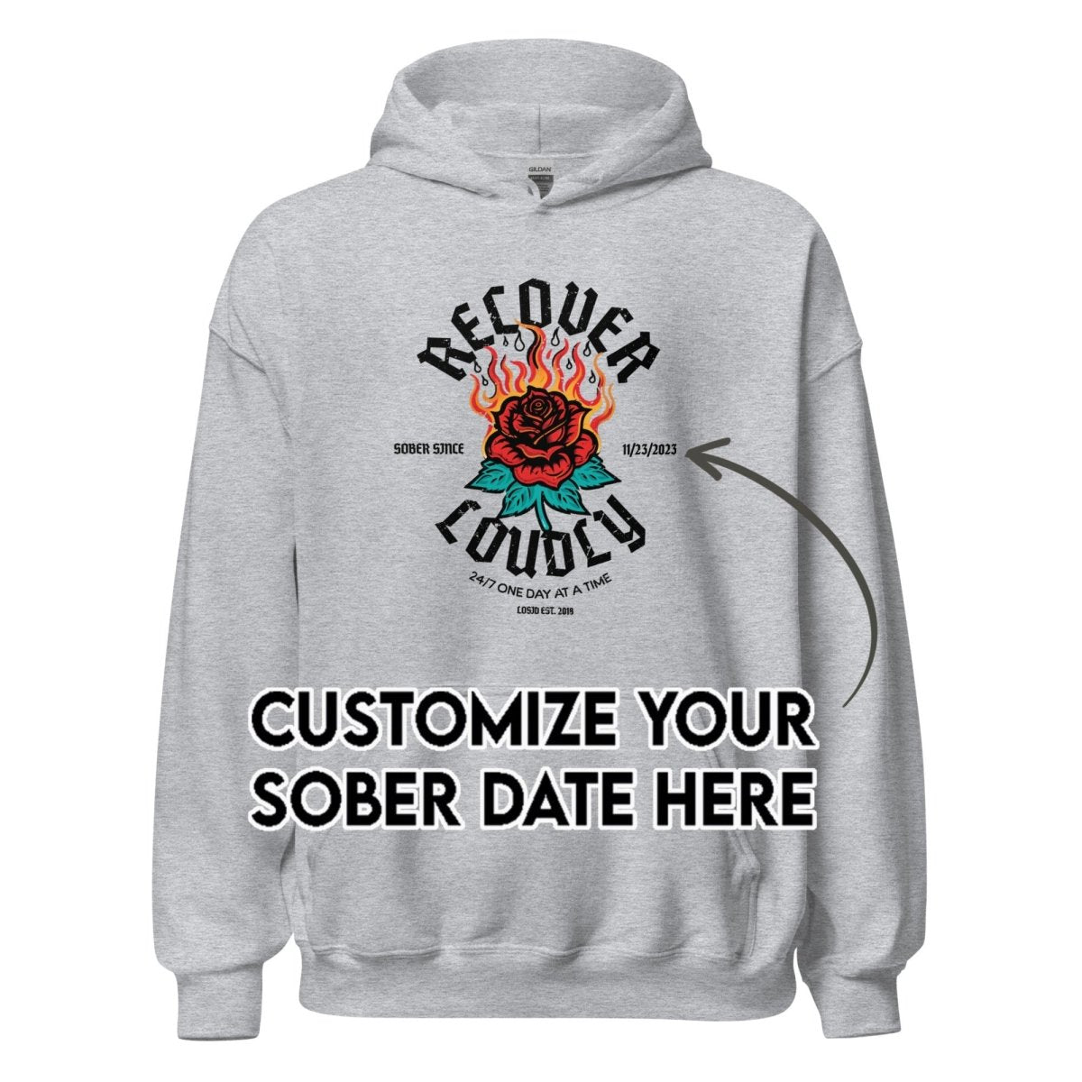 Recovery Hoodie | Men's Recover Loudly