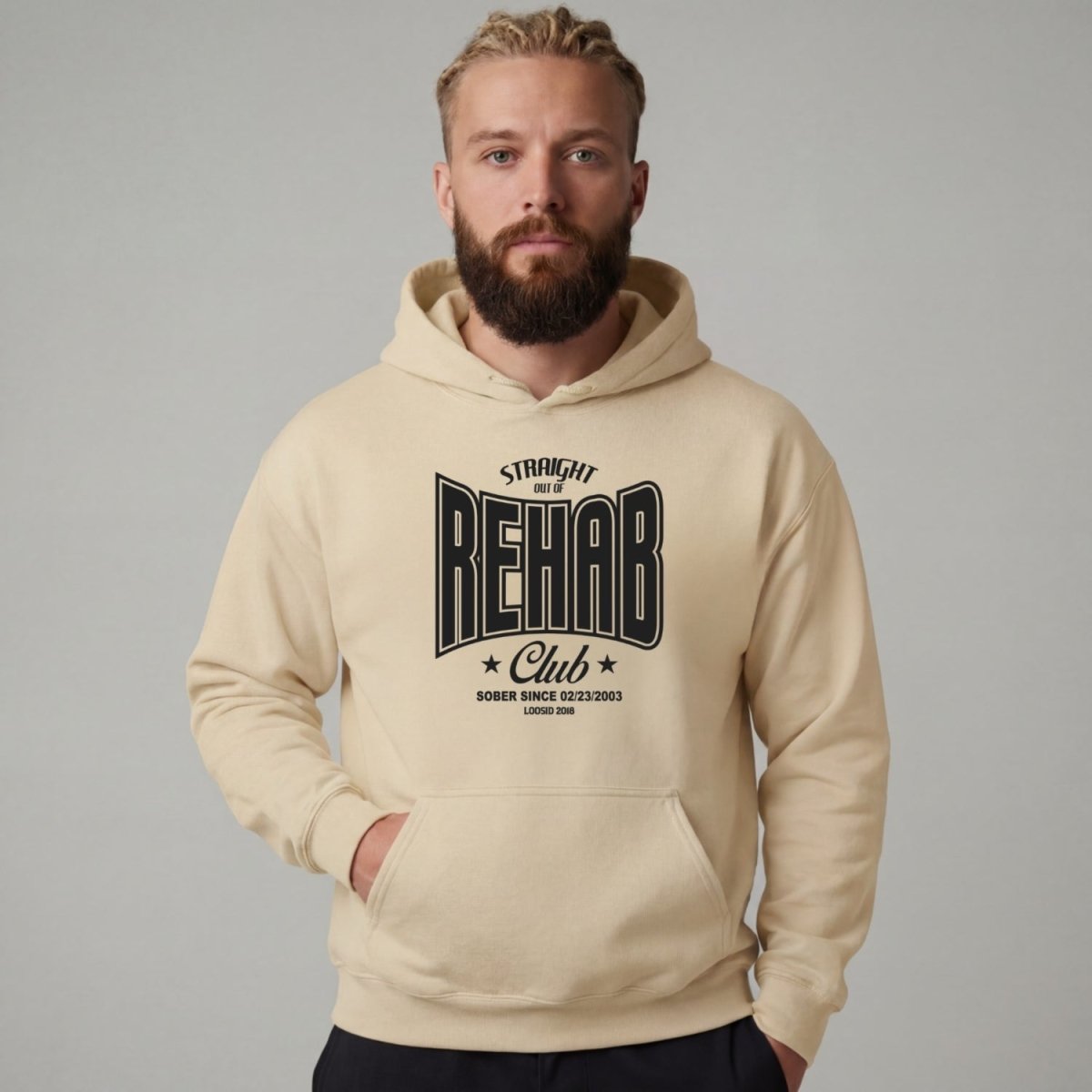 Recovery Hoodie | Men's Straight Out of Rehab Club