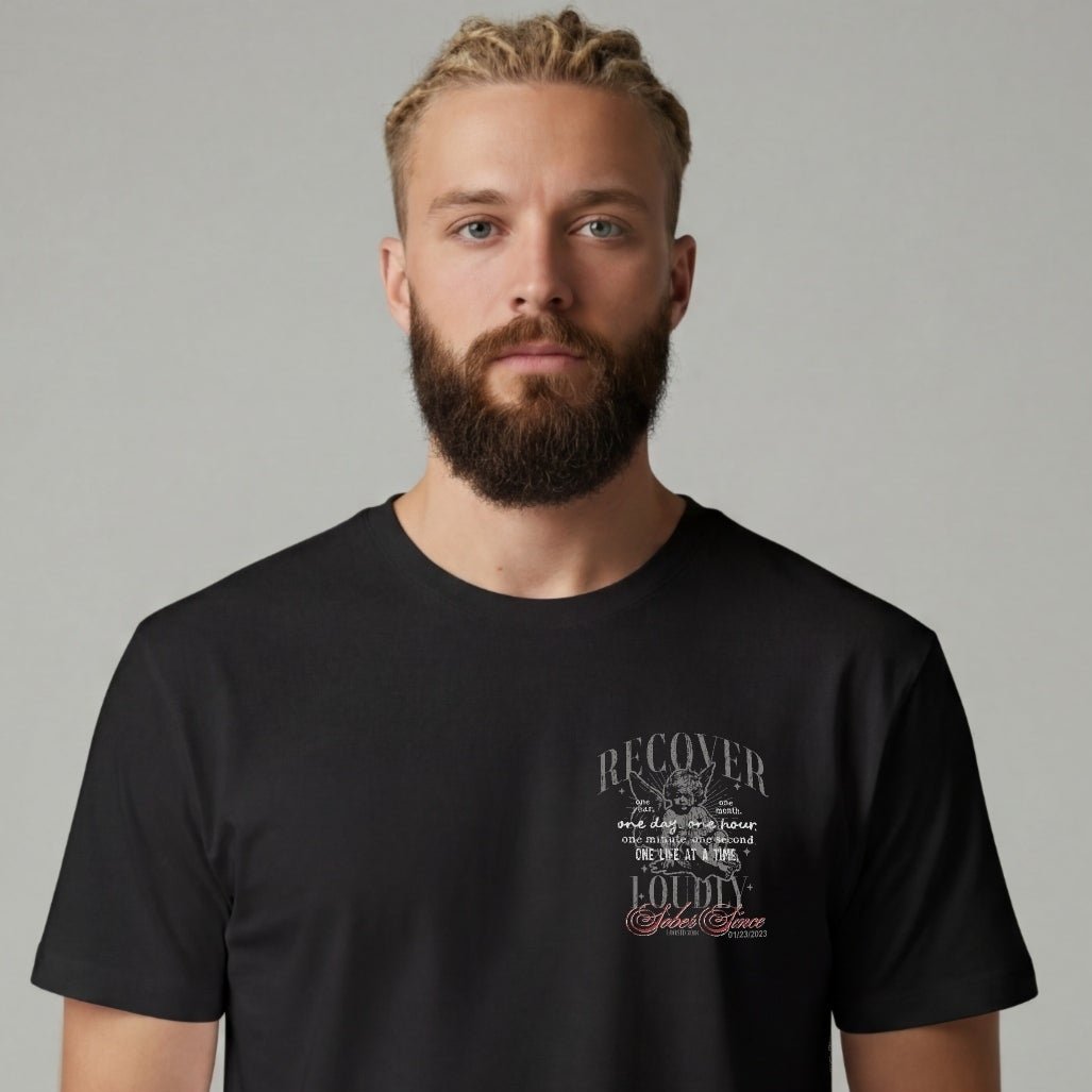 Recovery T Shirt | Men's Recover Loudly Limited-Edition