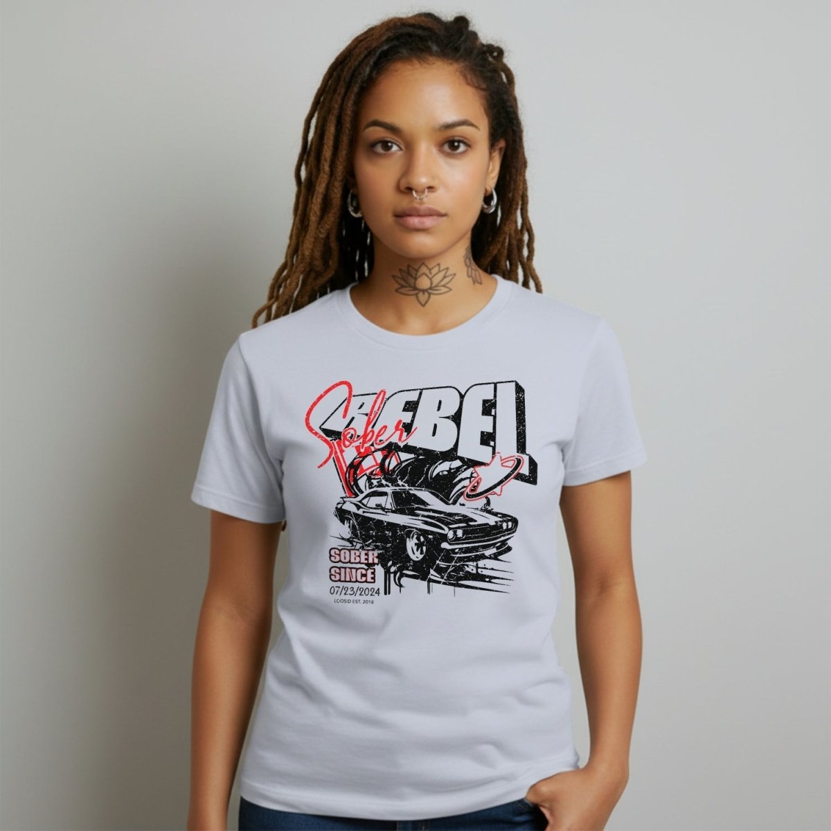 Sober Rebel Sober T Shirt graphic detail (view 14)
