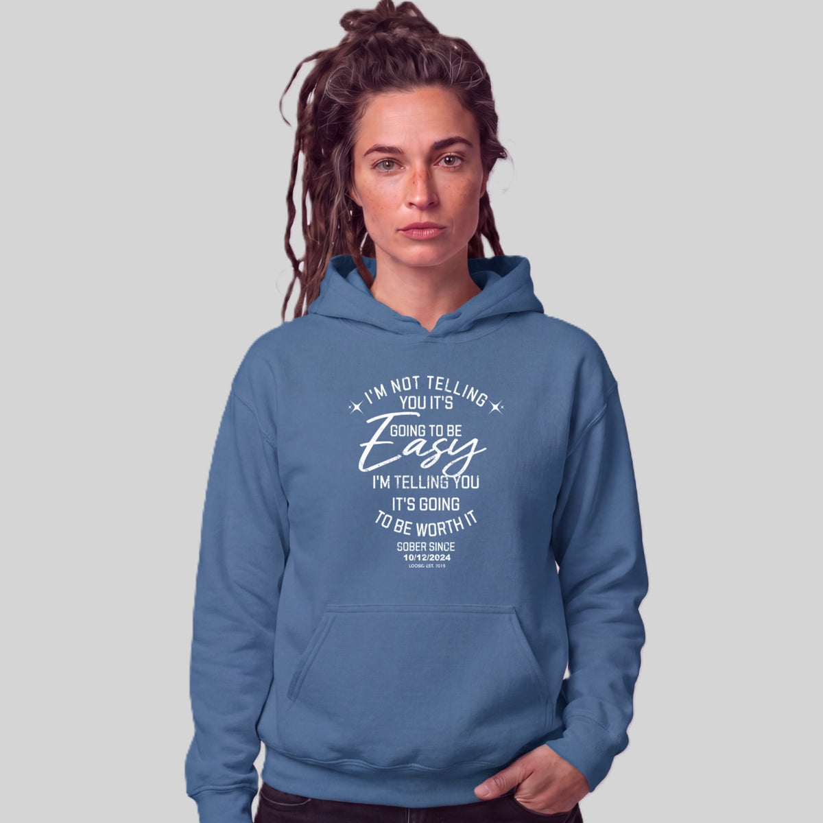 Recovery Hoodie | Women's I'm Not Telling Your It's Easy