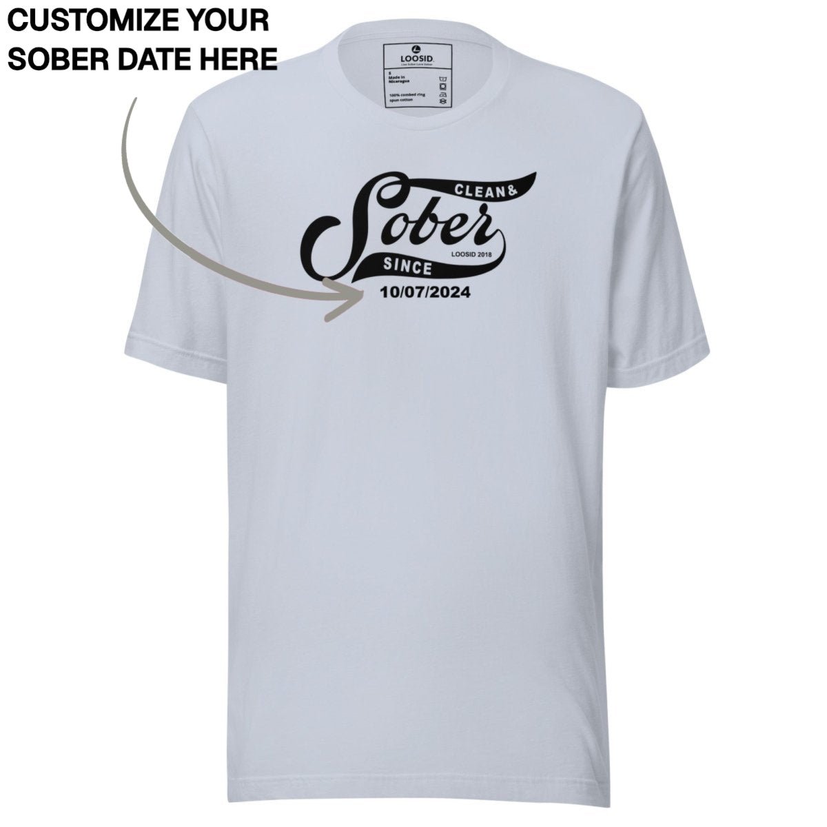 Sober T Shirt | Men's Sober Since