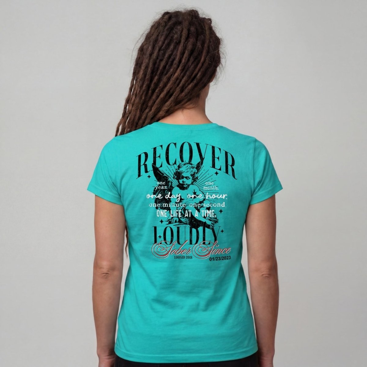 Recovery T Shirt | Women's Recover Loudly Limited-Edition