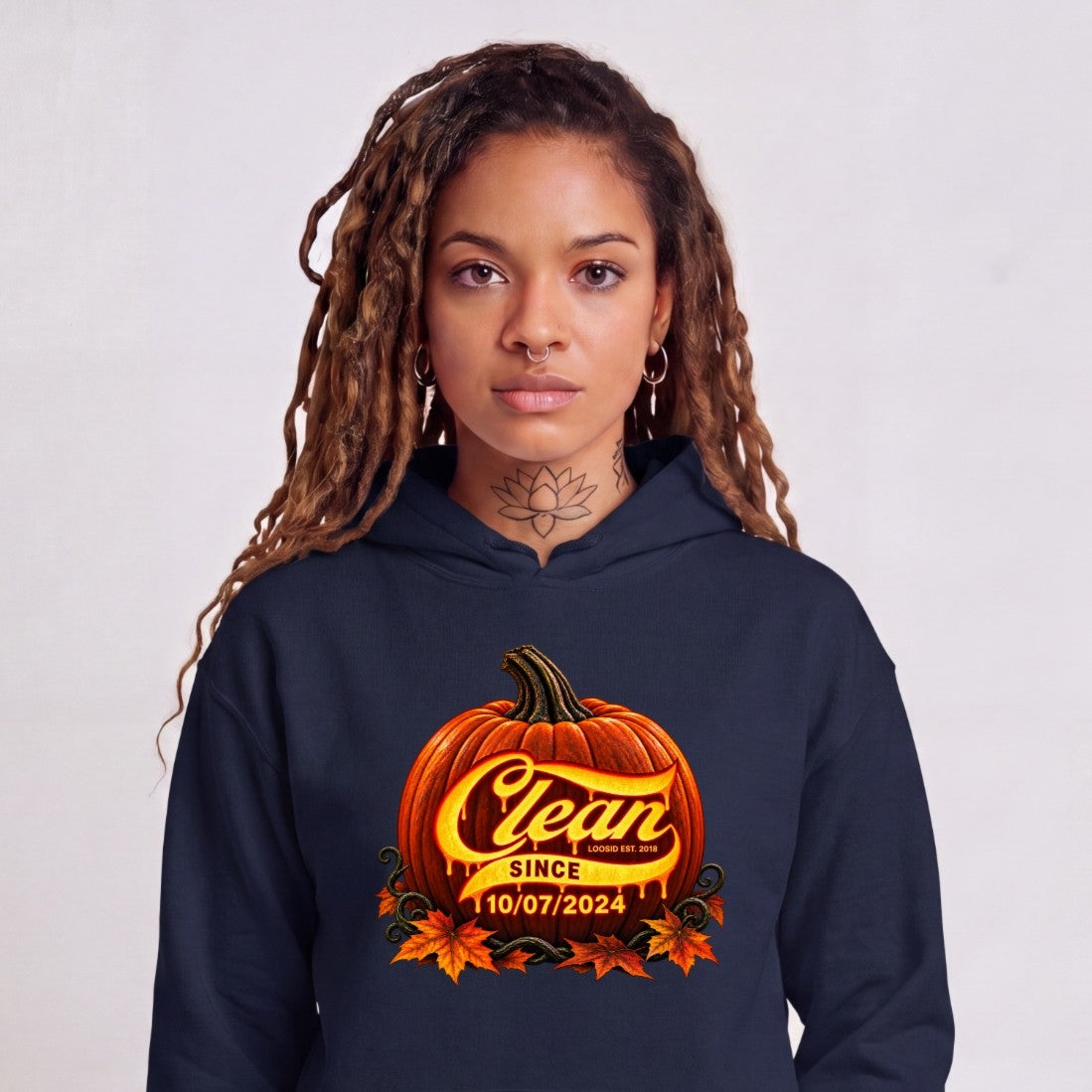 Recovery Hoodie | Women's Clean Since Pumpkin