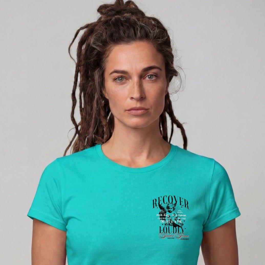 Recovery T Shirt | Women's Recover Loudly Limited-Edition