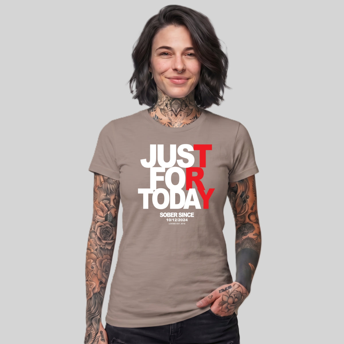 Sober T Shirt | Women's Just For Today