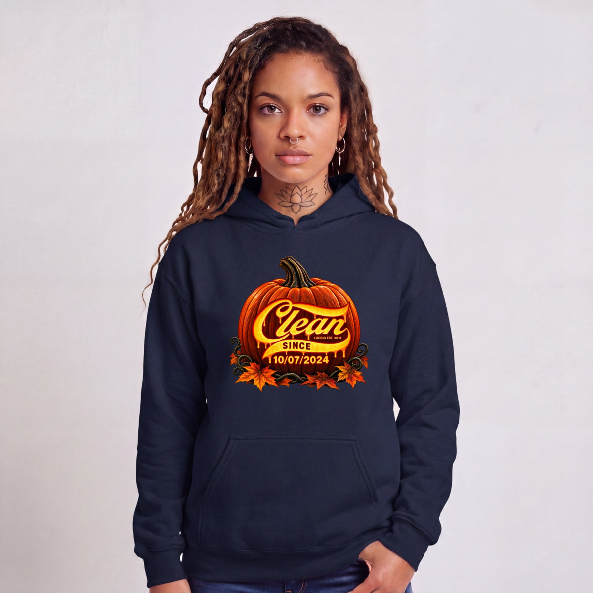Recovery Hoodie | Women's Clean Since Pumpkin