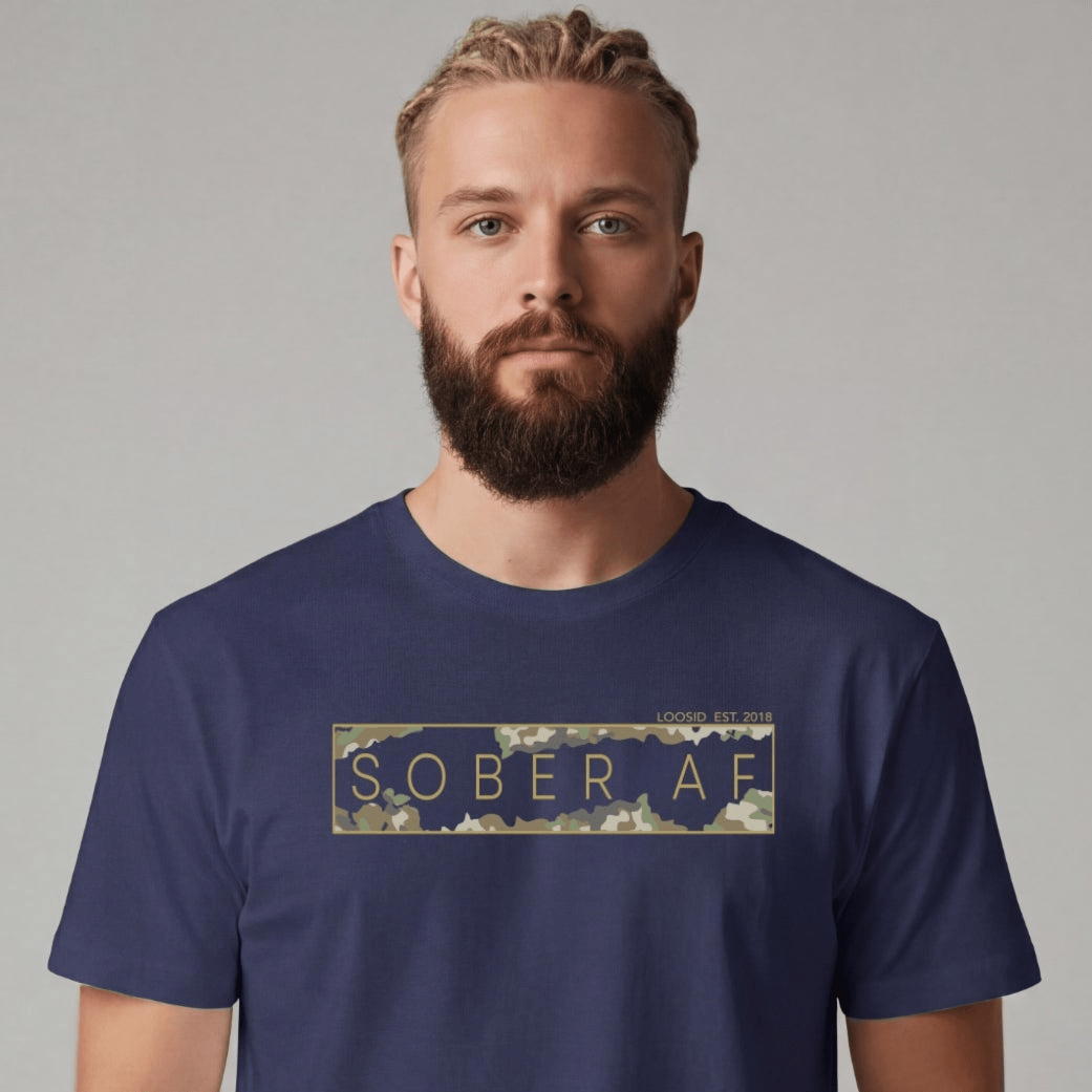 Sober T Shirt | Men's Sober AF Camo