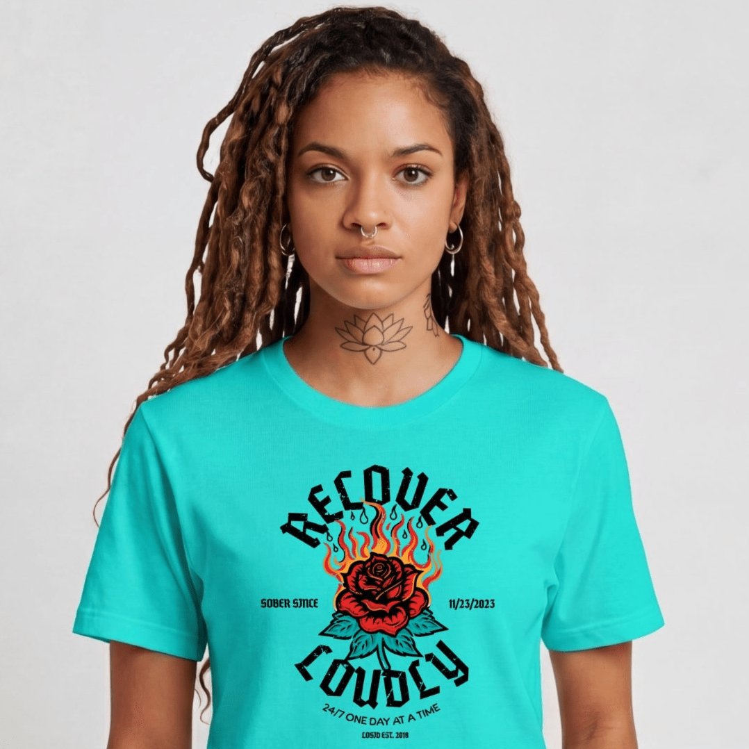 Sober T Shirt | Women's Recover Loudly