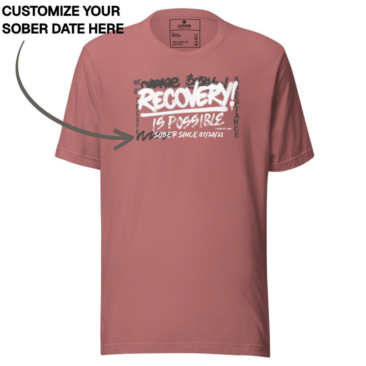 Sober T Shirt | Women's Recovery Is Possible