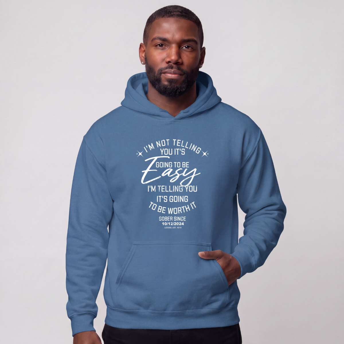 Recovery Hoodie | Men's I'm Not Telling You It's Easy