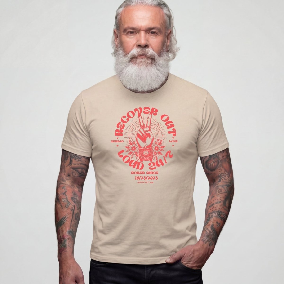 Sober T Shirt | Men's Recover Out Loud