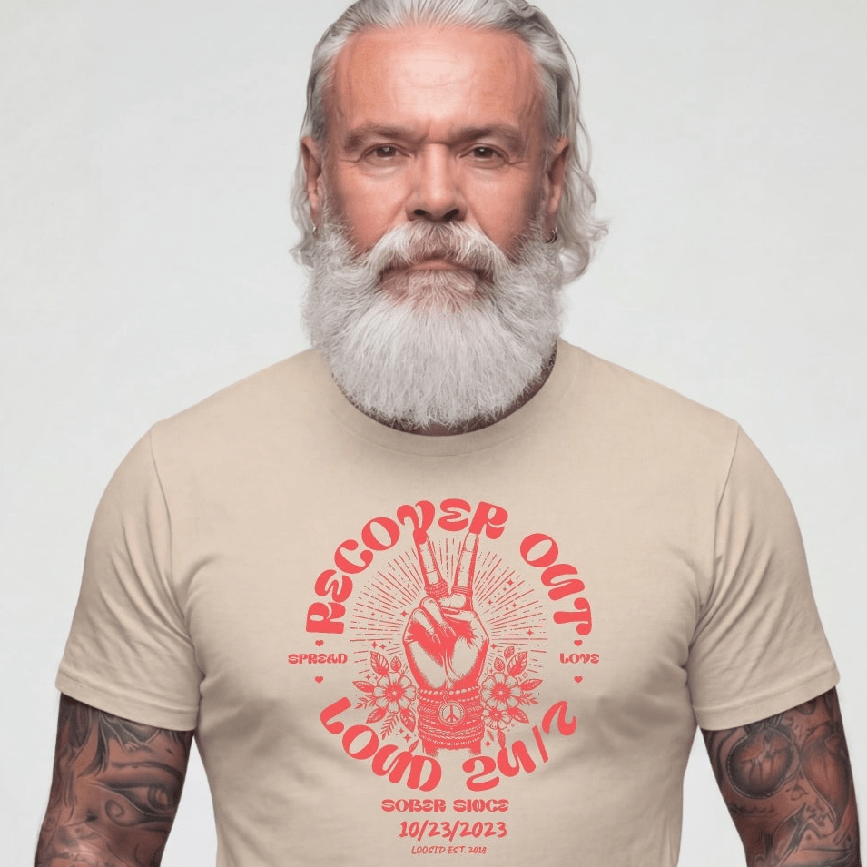 Sober T Shirt | Men's Recover Out Loud