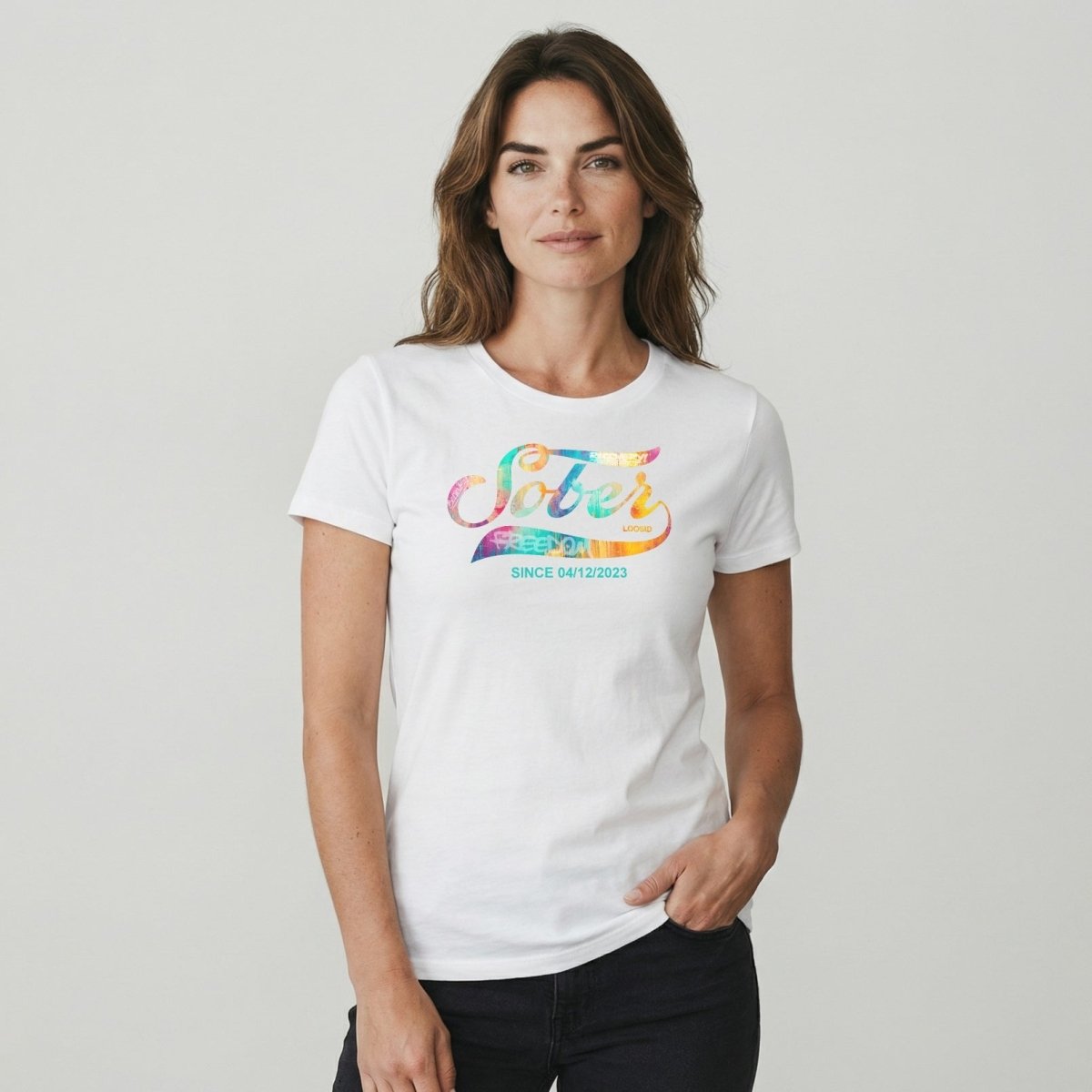 Sober T Shirt | Women's Sober Since Tee
