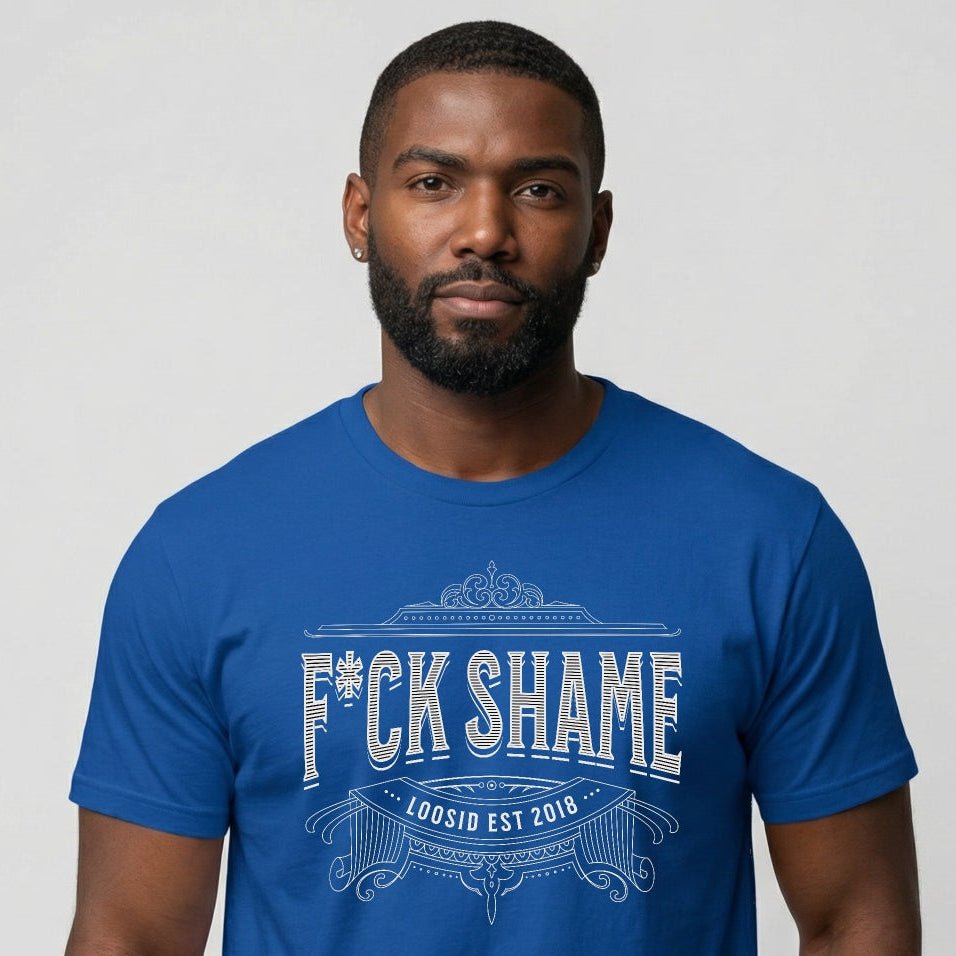 F*ck Shame Sober T Shirt graphic detail (view 24)