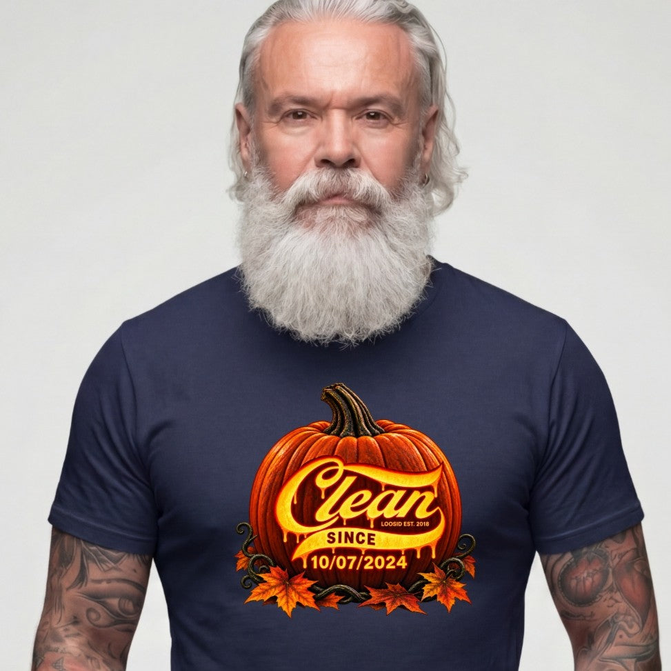 Clean T Shirt | Men's Clean Since Pumpkin