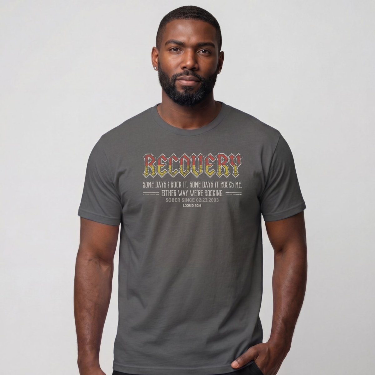 Sober T-Shirt | Men's Recovery Rock Tee