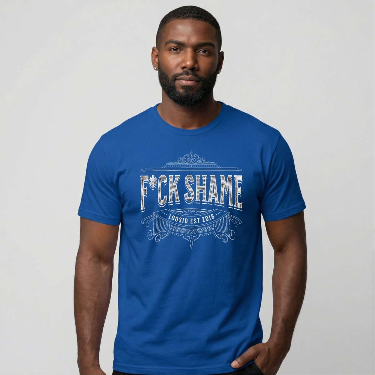 F*ck Shame Sober T Shirt lifestyle view (view 25)
