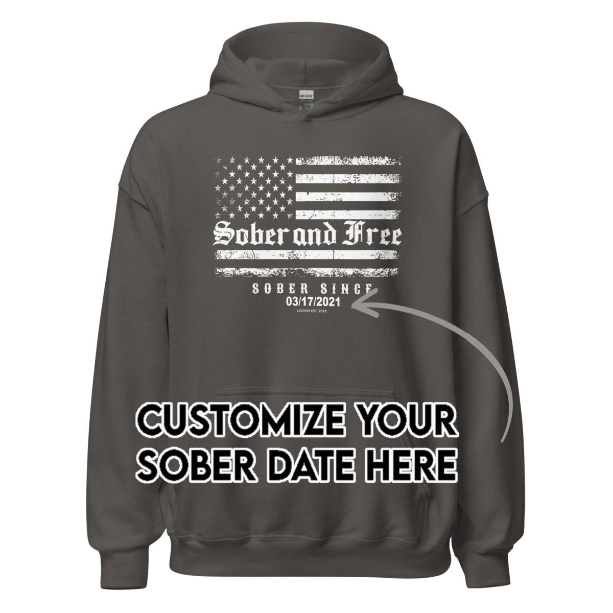 Recovery Hoodie | Men's Sober and Free
