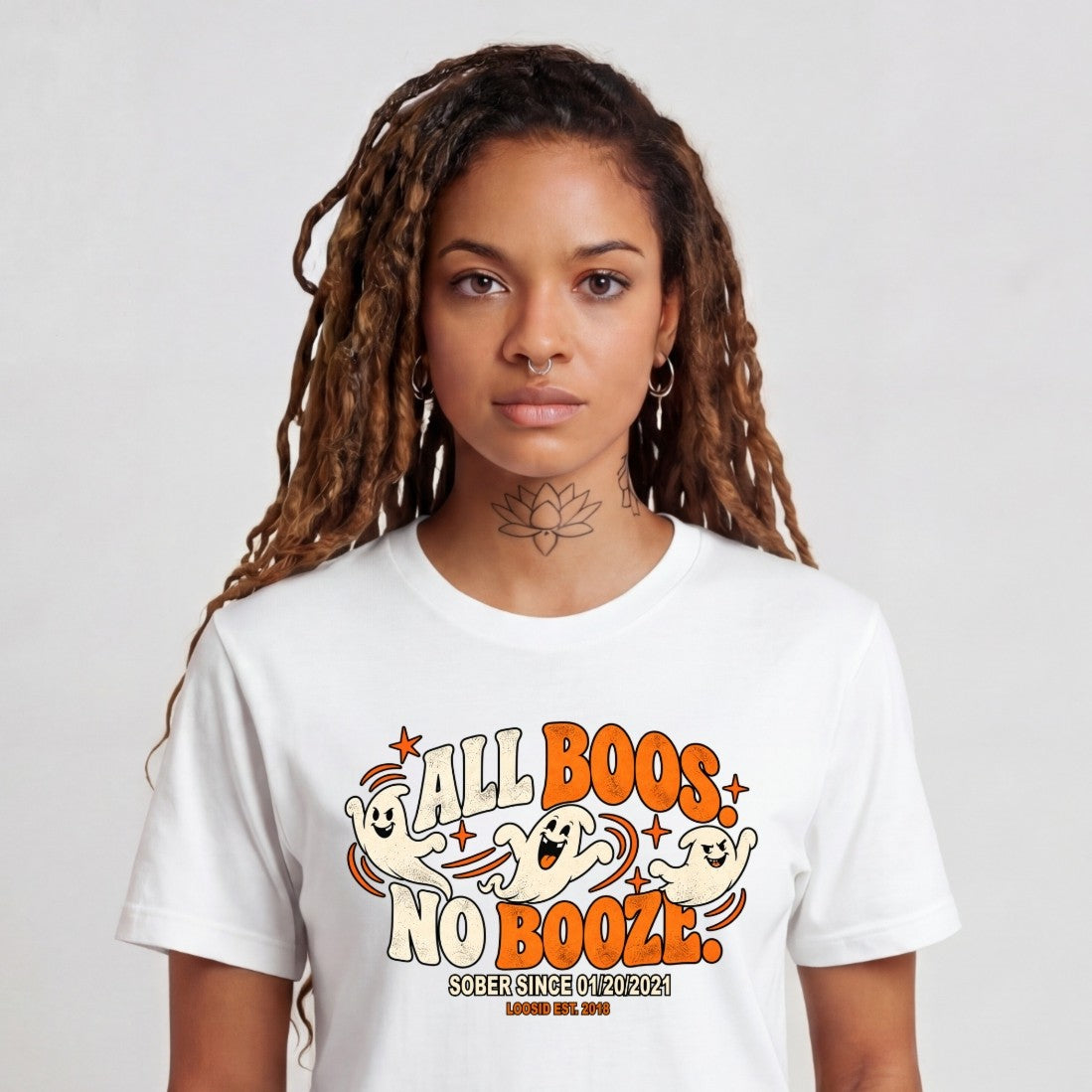 Sober T Shirt | Women's All Boos No Booze