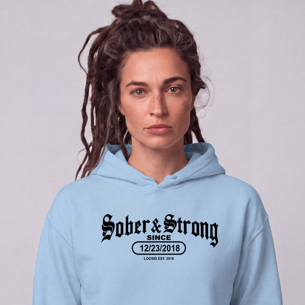 Recovery Hoodie | Unisex Sober & Strong