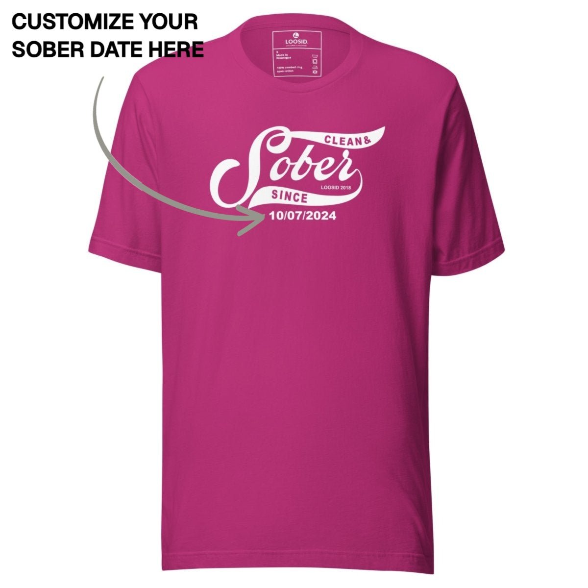 Sober T Shirt | Women's Sober Since