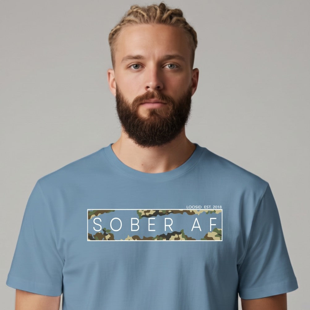Sober T Shirt | Men's Sober AF Camo
