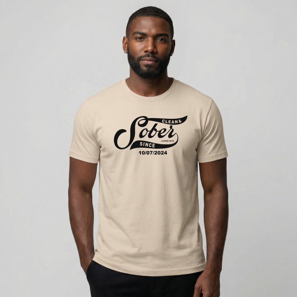 Sober T Shirt | Personalized Sober Since Shirt with Custom Date