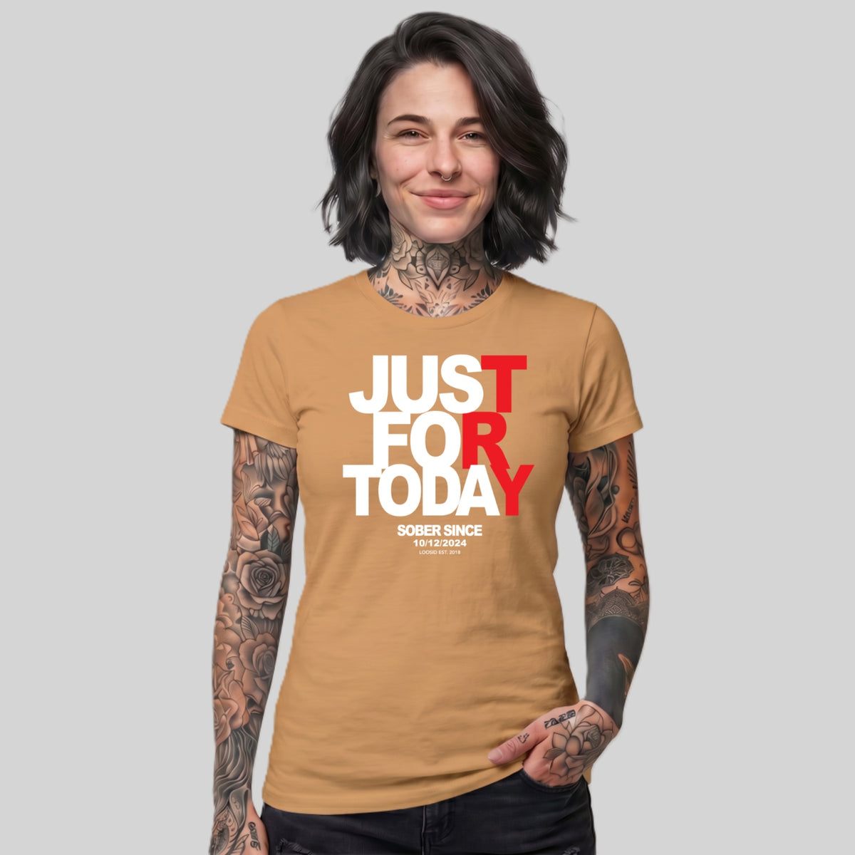 Sober T Shirt | Women's Just For Today