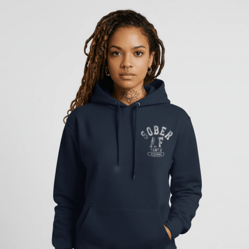 inspirational recovery hoodie garment