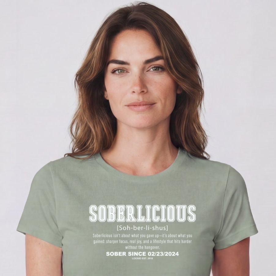Sober T Shirt | Women's Soberlicious Definition