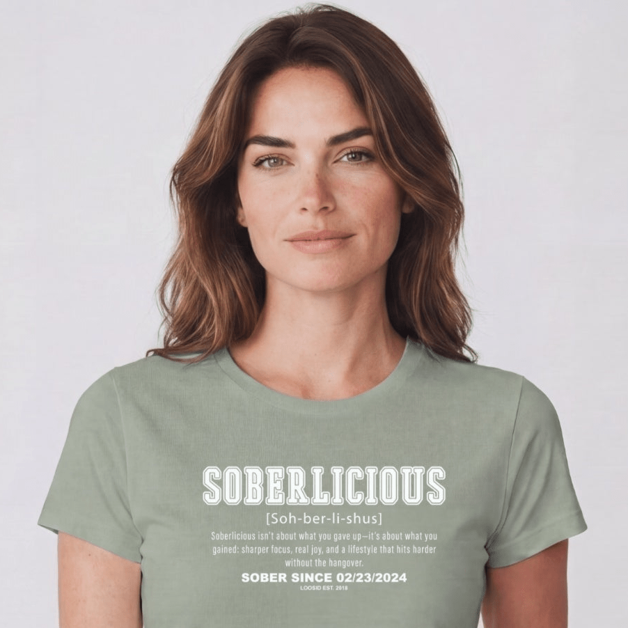 Sober T Shirt | Women's Soberlicious Definition