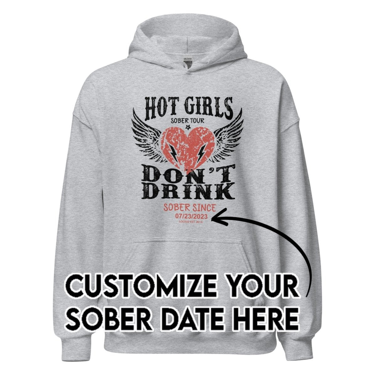 Recovery Hoodie | Women's Hot Girls Don't Drink