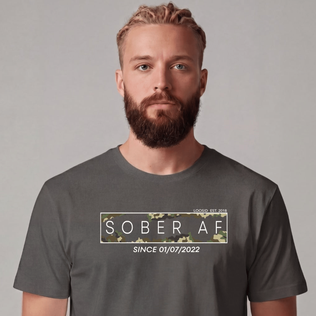 Sober T Shirt | Men's Sober AF Camo