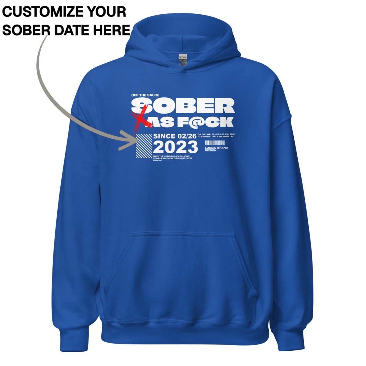 Recovery Hoodie | Men's Sober As F*ck