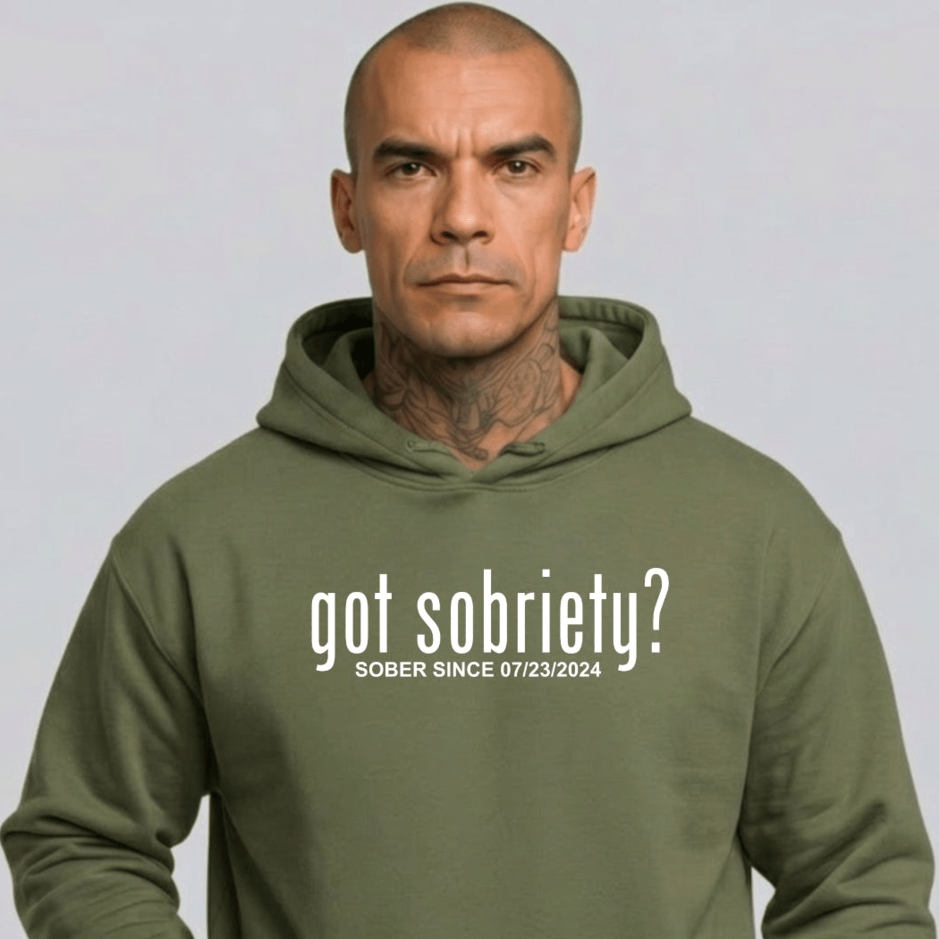 Recovery Hoodie | Men's Got Sobriety? Hoodie