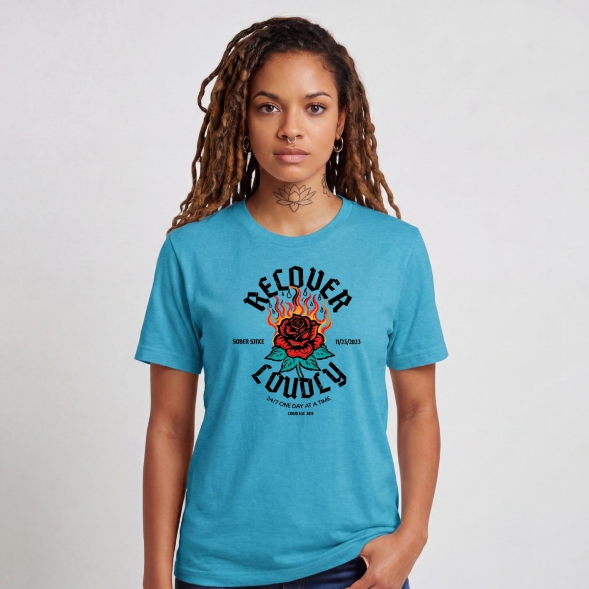 Sober T Shirt | Women's Recover Loudly