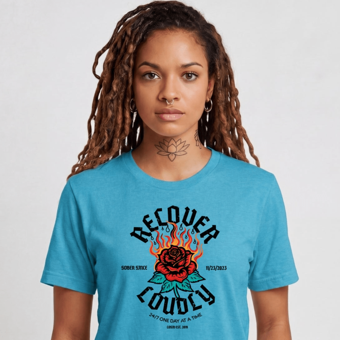 Sober T Shirt | Women's Recover Loudly