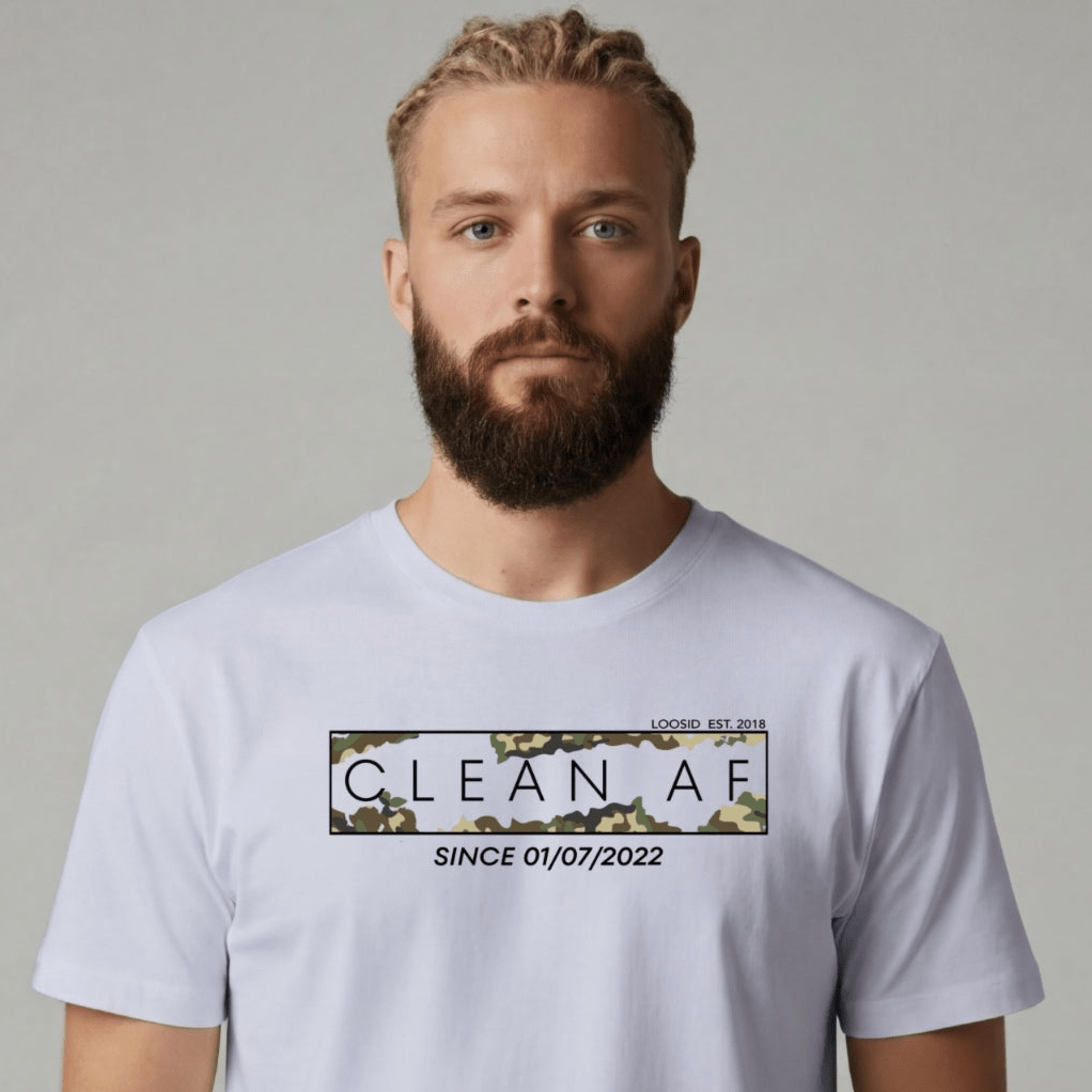 Clean T Shirt | Men's Clean AF Camo