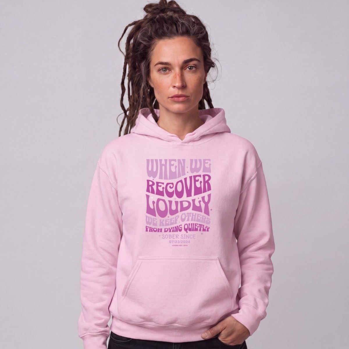 Recovery Hoodie | Women's When We Recover Loudly