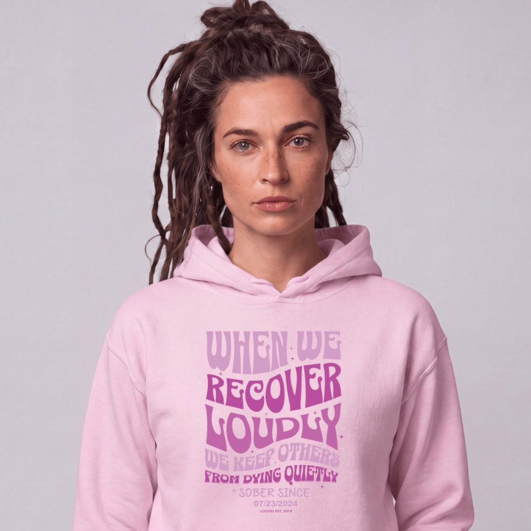 Recovery Hoodie | Women's When We Recover Loudly