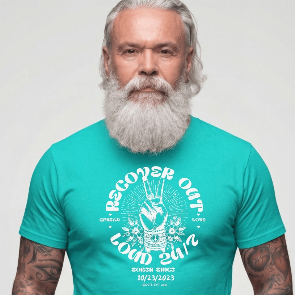 Sober T Shirt | Men's Recover Out Loud