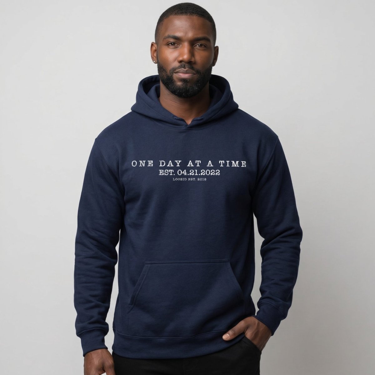 One Day At a Time Men's Hoodie