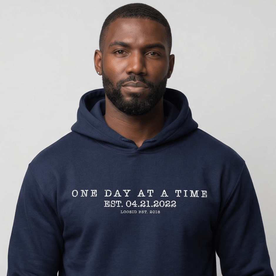 One Day At a Time Men's Hoodie