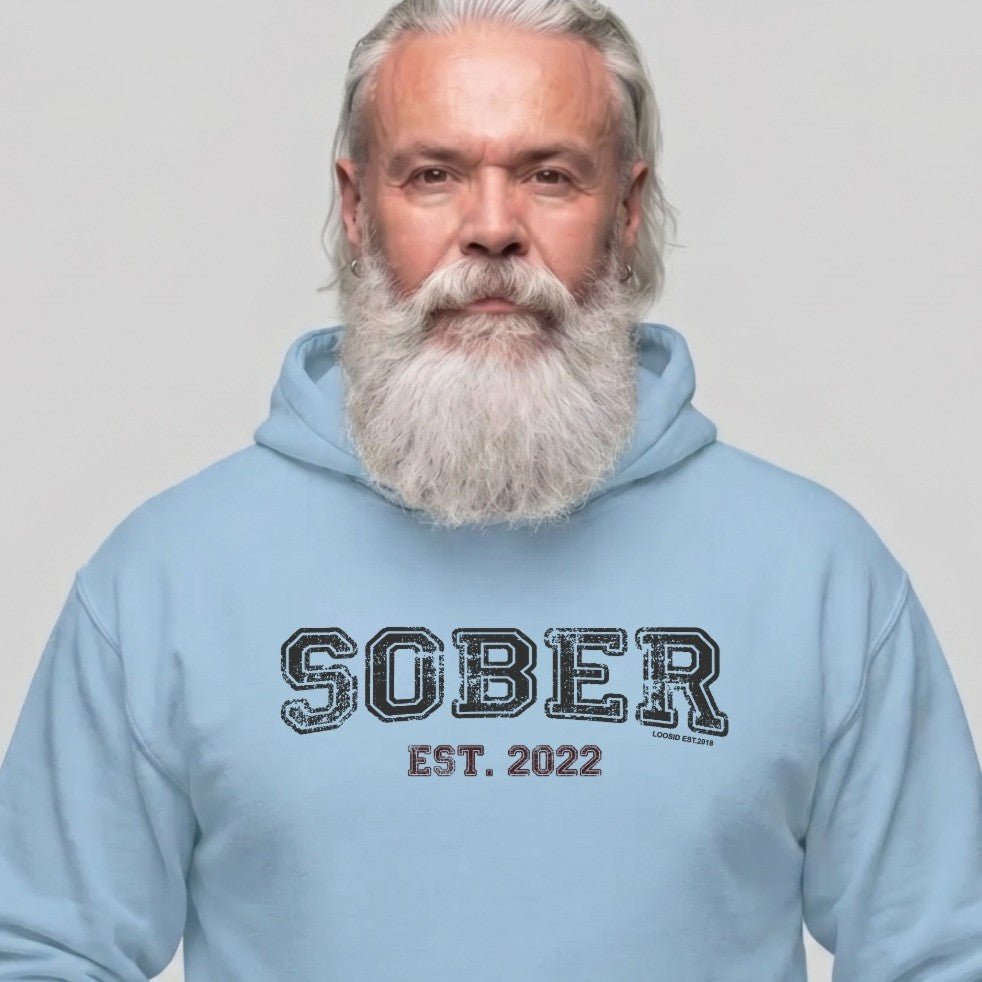 Recovery Hoodie | Men's Sober Est.