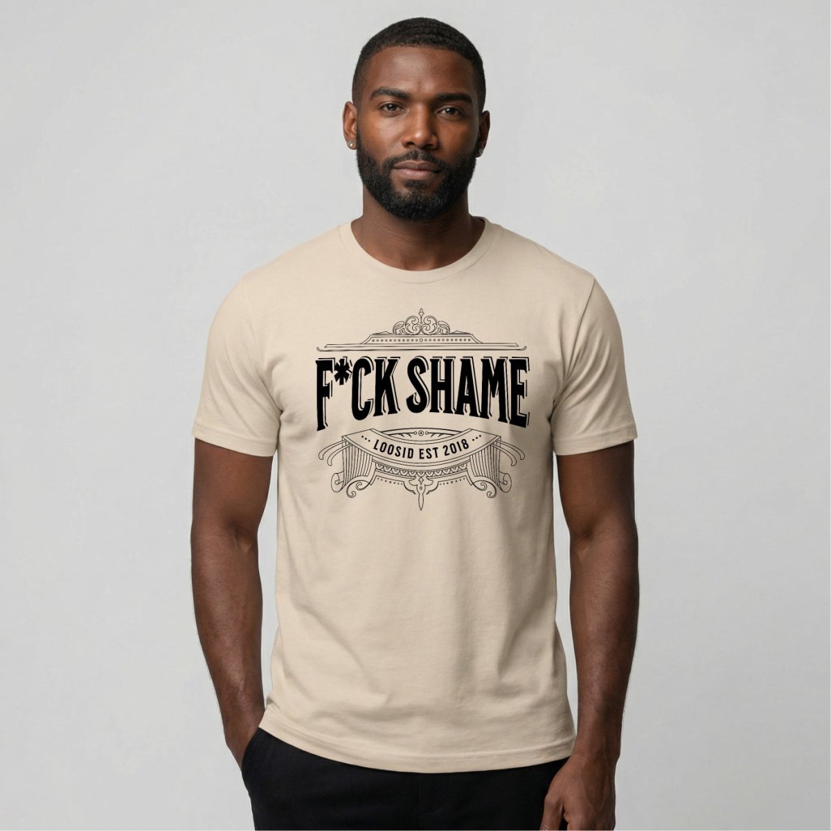 F*ck Shame Sober T Shirt product photo (view 10)