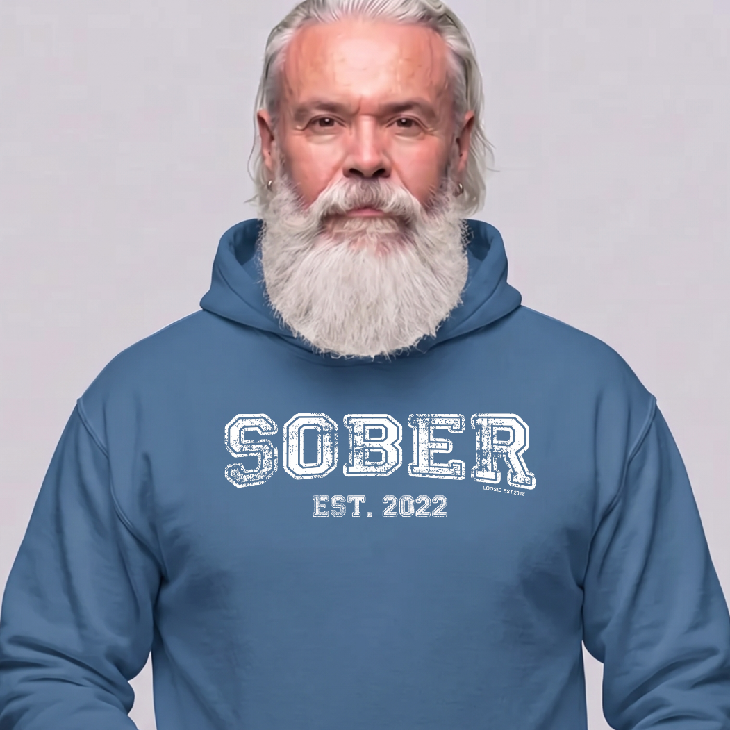 Recovery Hoodie | Men's Sober Est.