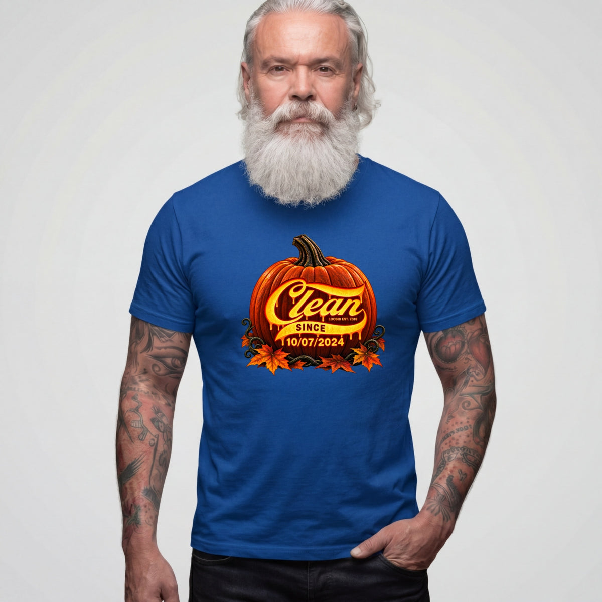 Clean T Shirt | Men's Clean Since Pumpkin