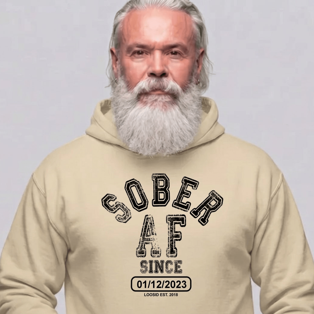 Recovery Hoodie | Men's Sober AF Hoodie
