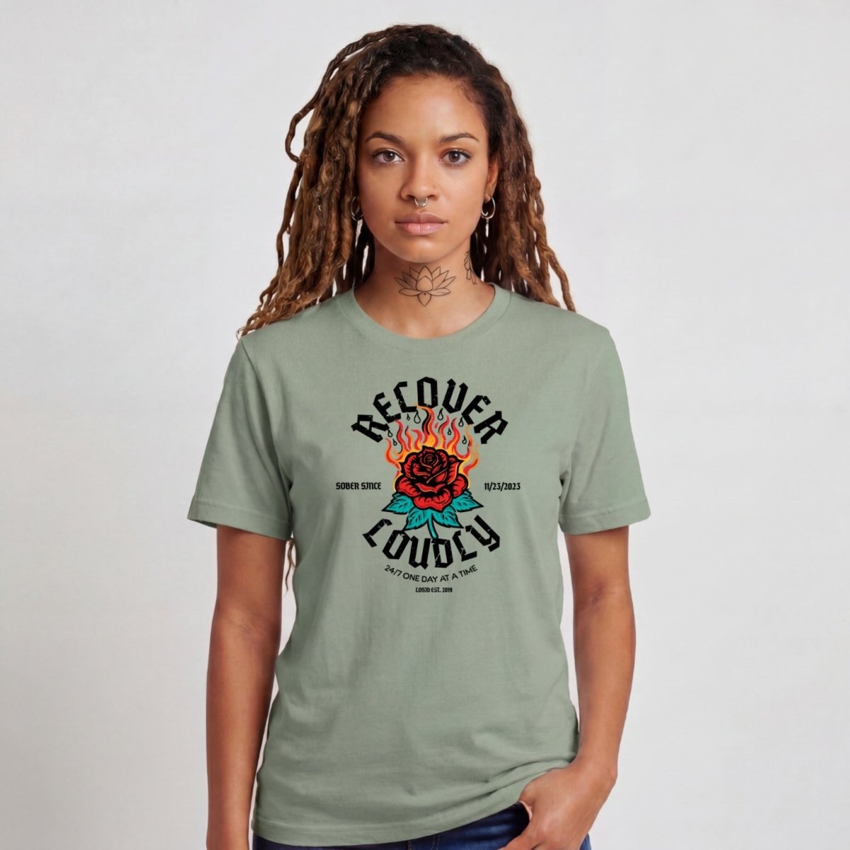 Sober T Shirt | Women's Recover Loudly